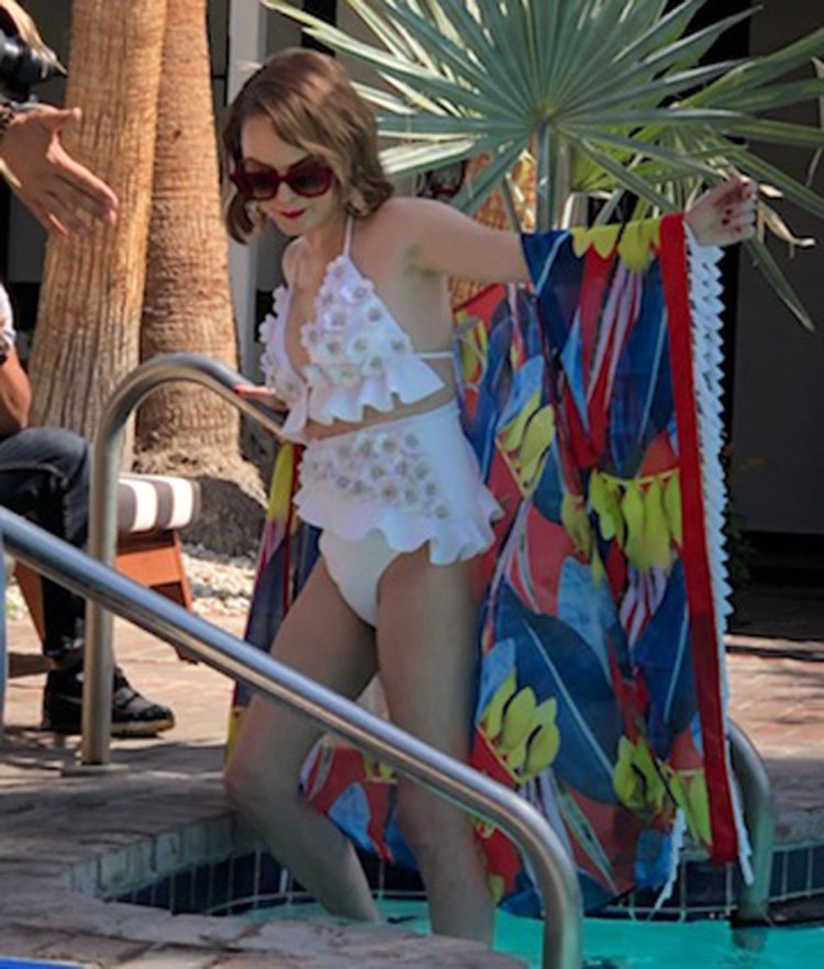 Terin Manning in a swimsuit