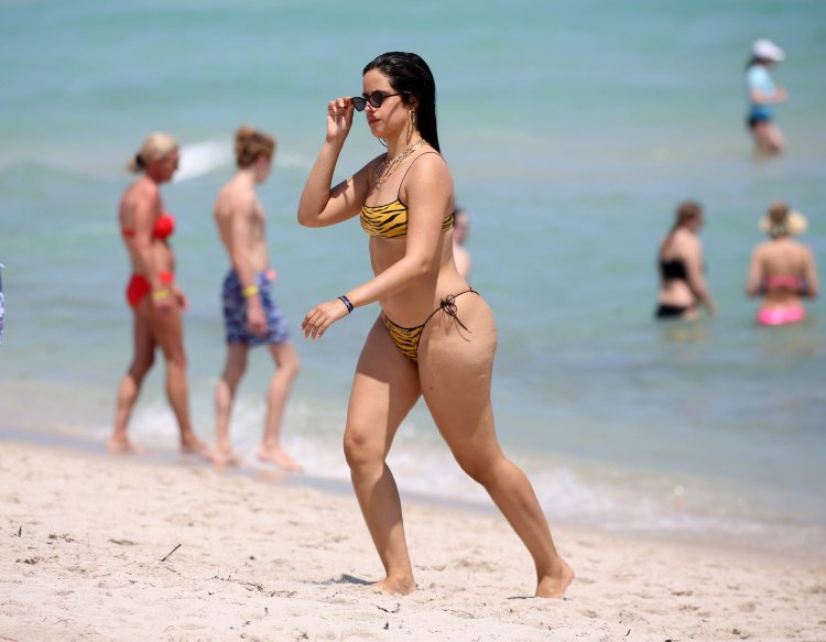Camilla Cabello on the beach 2022