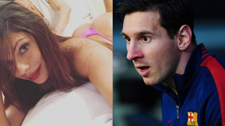 Messi with other girls