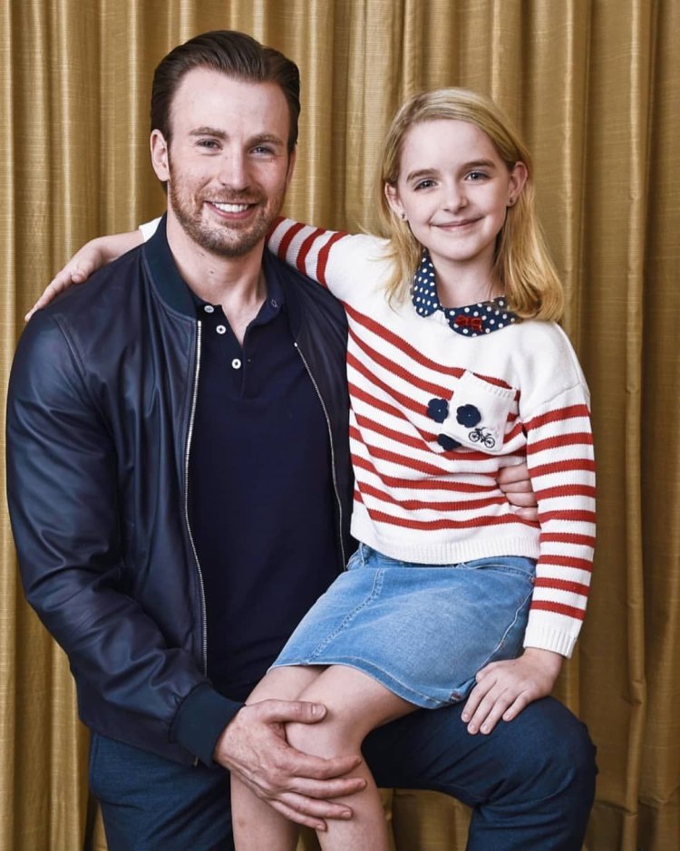 McKena Grace and Chris Zhvans