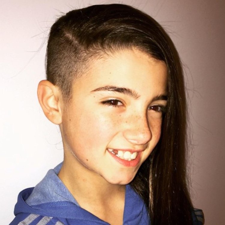 Charlie Damelio as a child