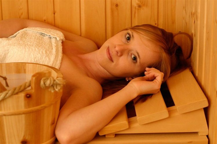 Slender girls in the bath