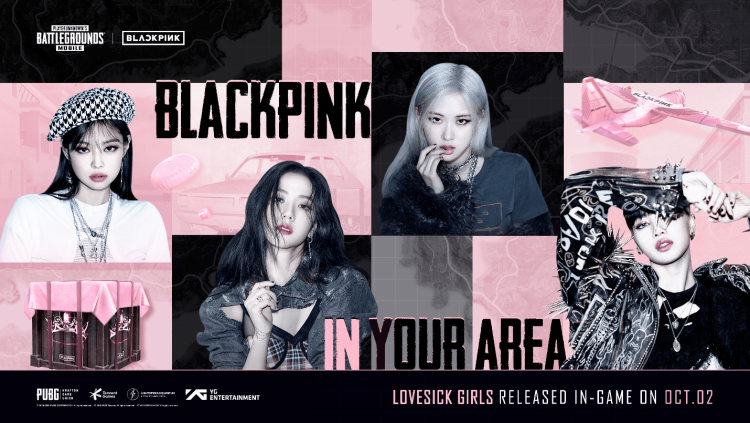 PUBG and Blackpink Collaboration