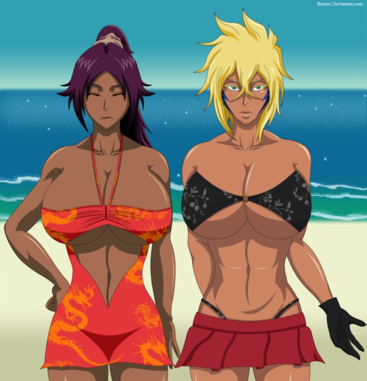 Harribel and Yoruichi