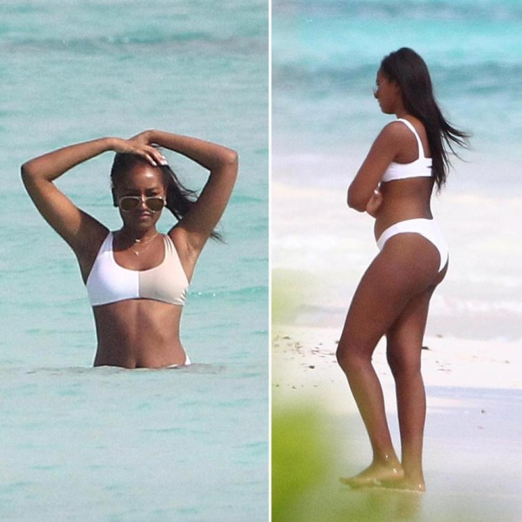 Sasha Obama catch up with Kim