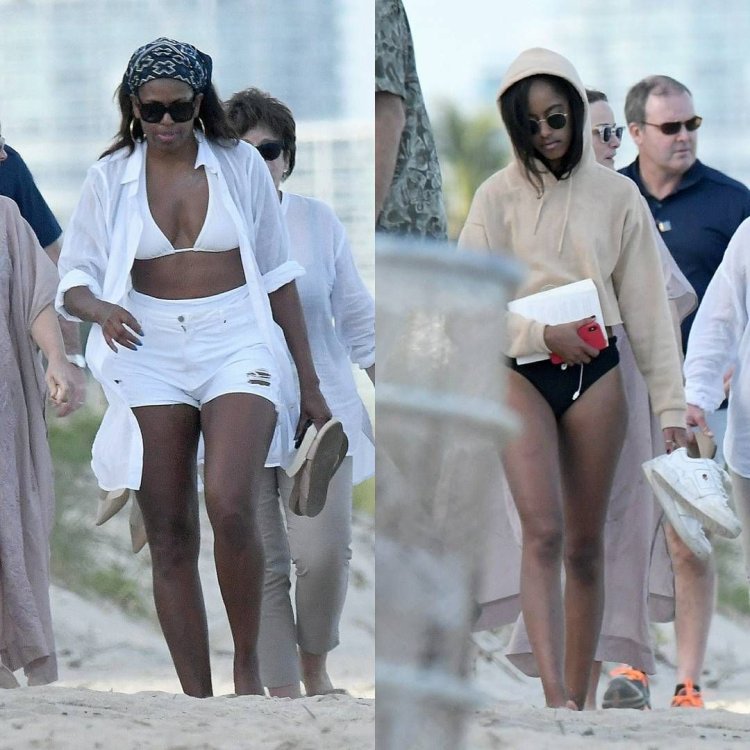 Michelle Obama in bikini