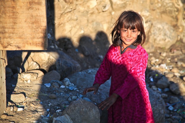 Beautiful Afghan children
