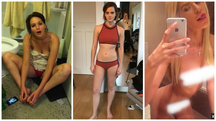 Celebrities stolen by hackers