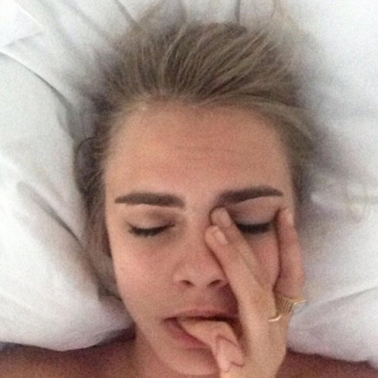 Cara Delevingne Selfie