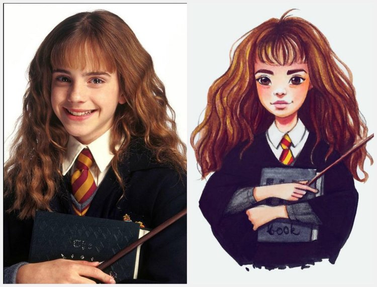 Hermione Granger is small