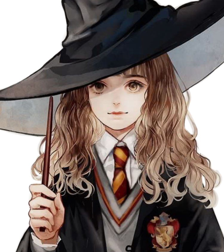 Hermione Granger in a hat