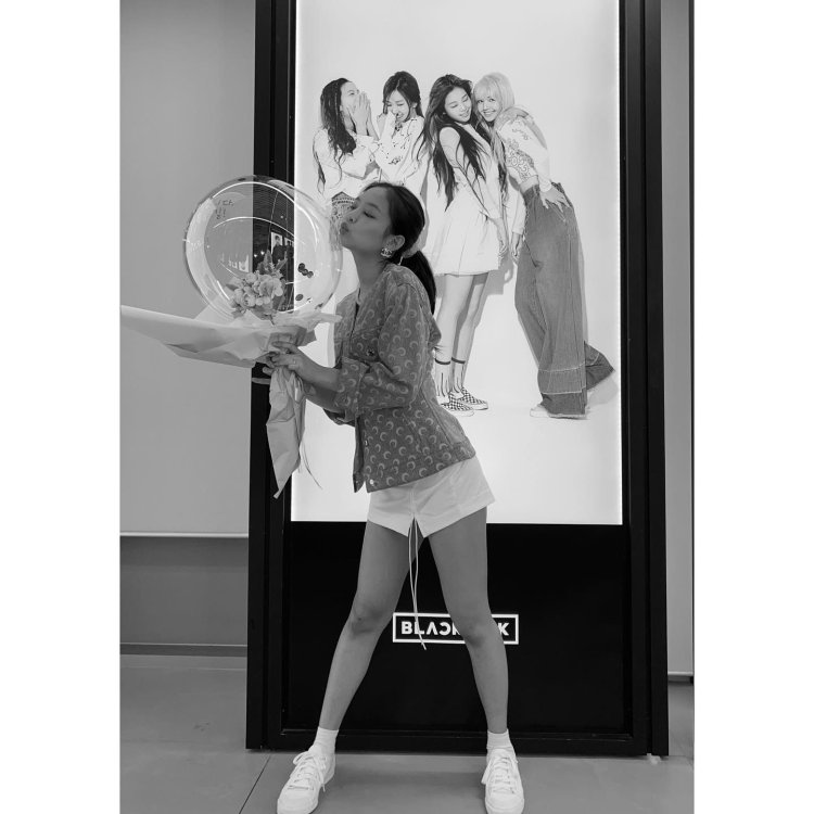 Jenny Kim in underwear