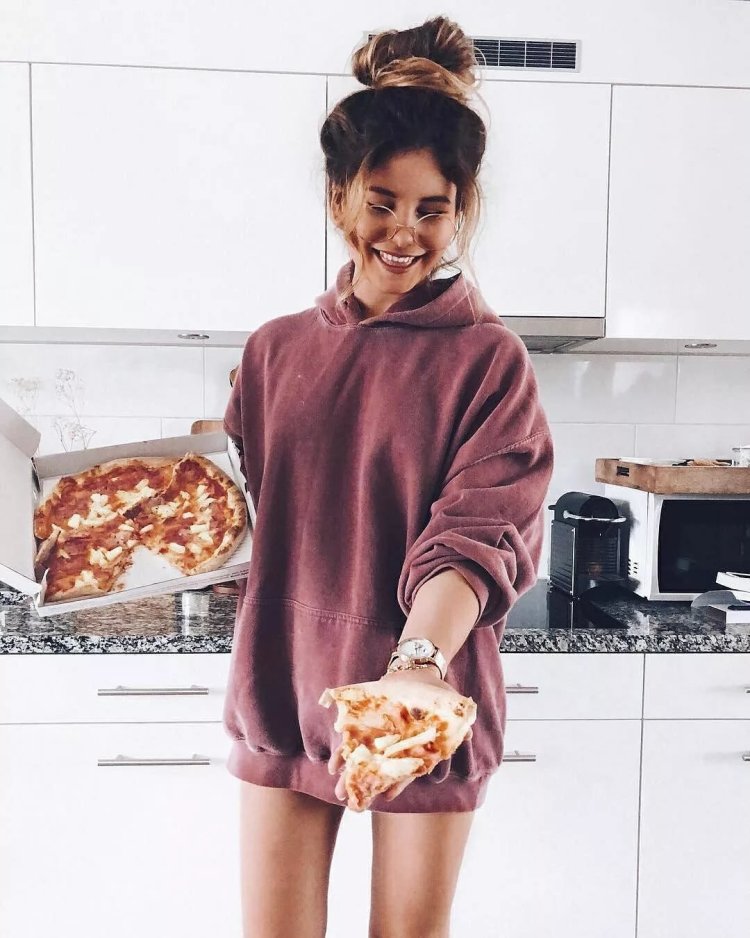 Home photo shoot with food