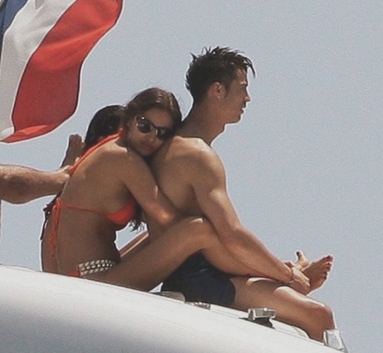 Eve Angel and Cristiano Ronaldo