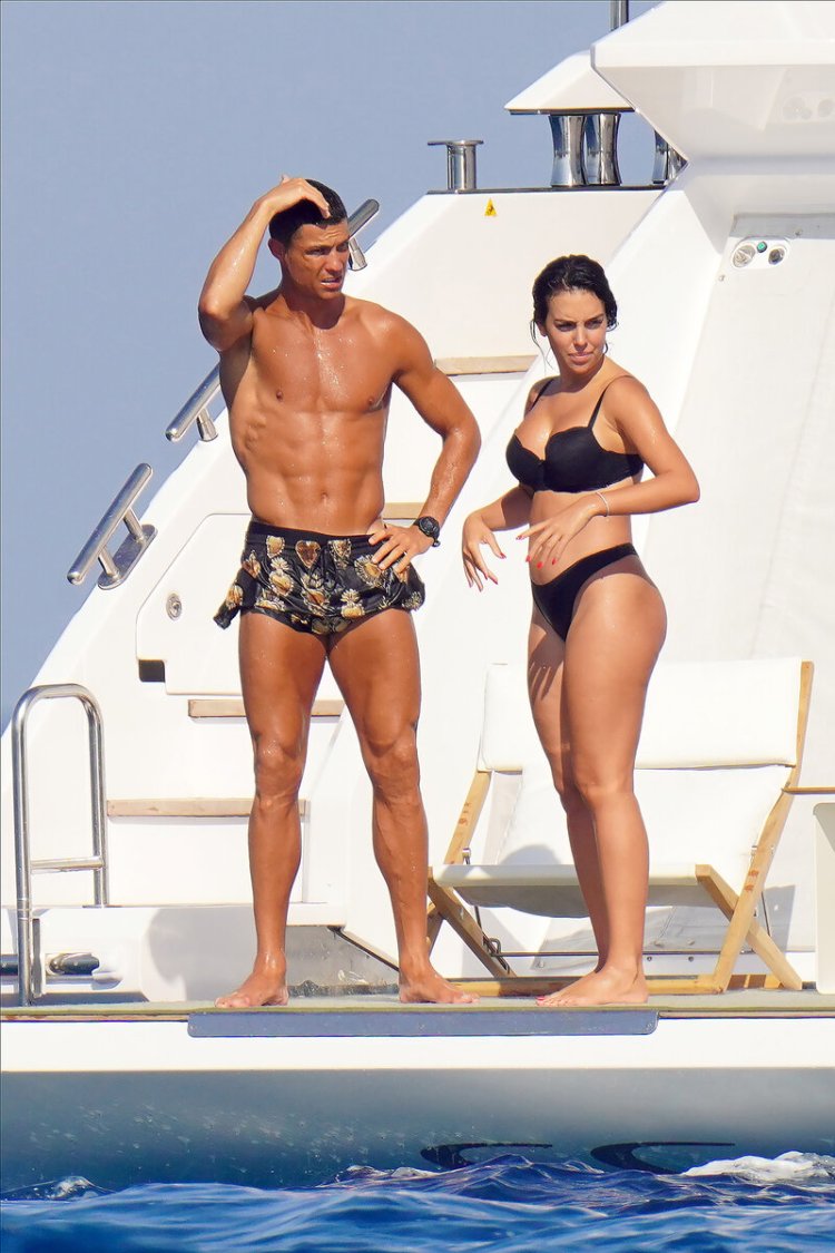 Georgina Rodriguez and Cristiano Ronaldo