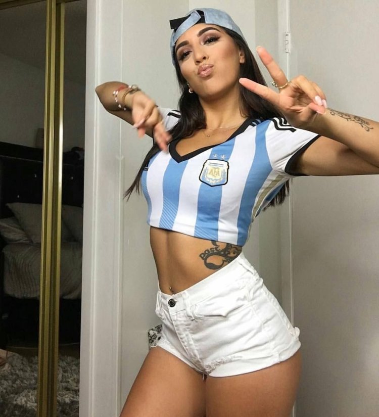 Fans of the Argentine national team