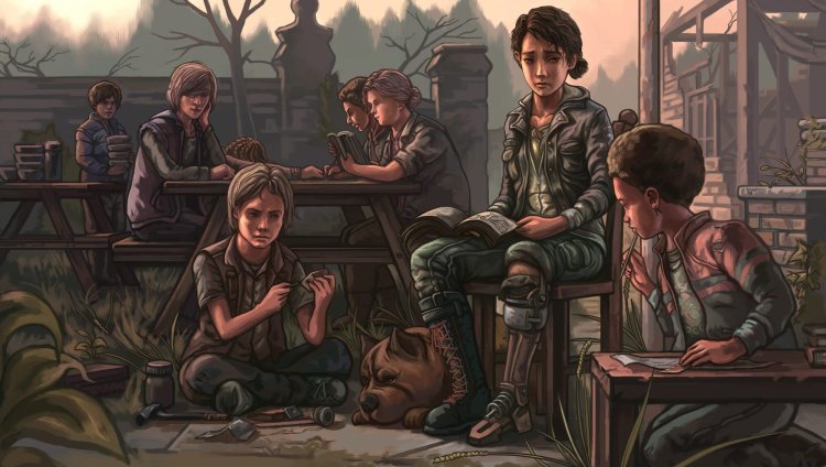 Clementine walking art