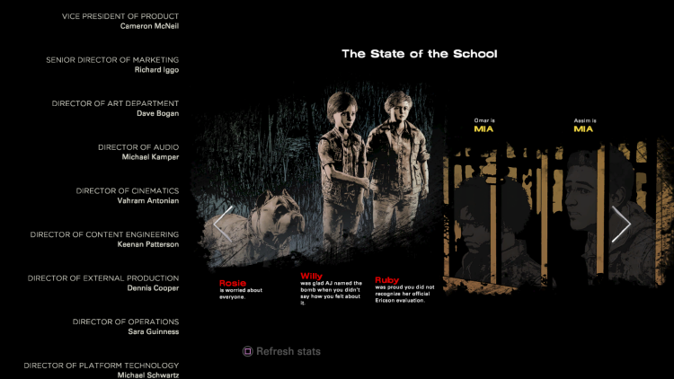 At the National Park Rosie Is Dead