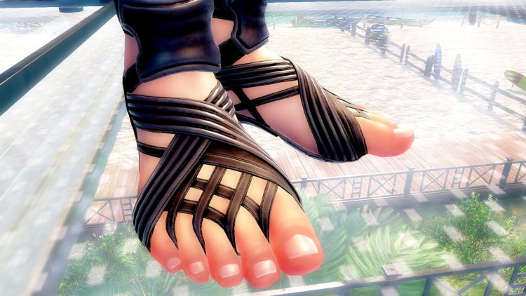 Tekken 6 Nina Feet