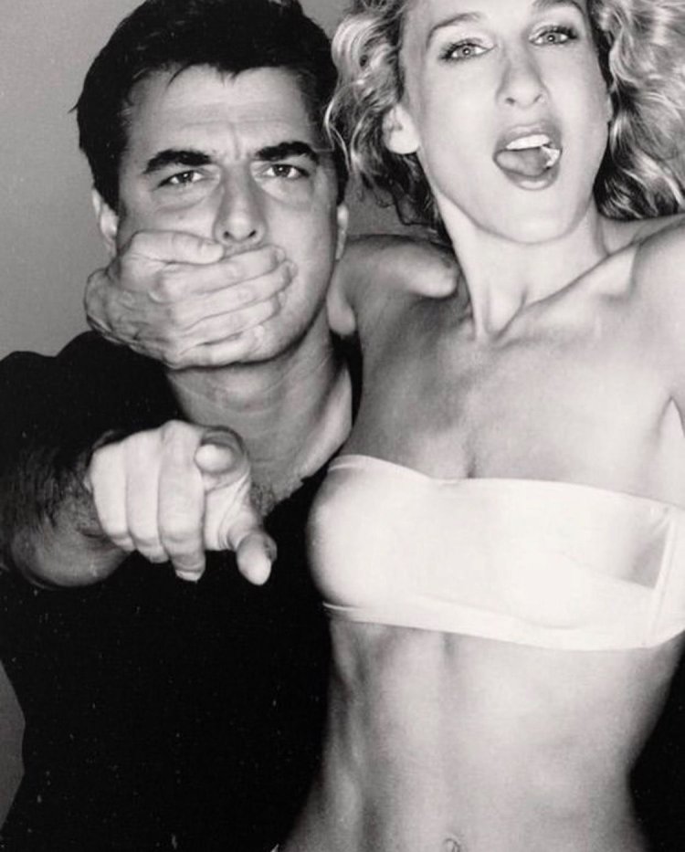 Sarah Jessica Parker and Mr. Big