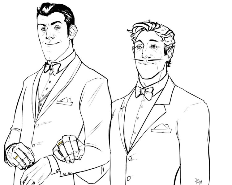 Robbie and Patch Coloring