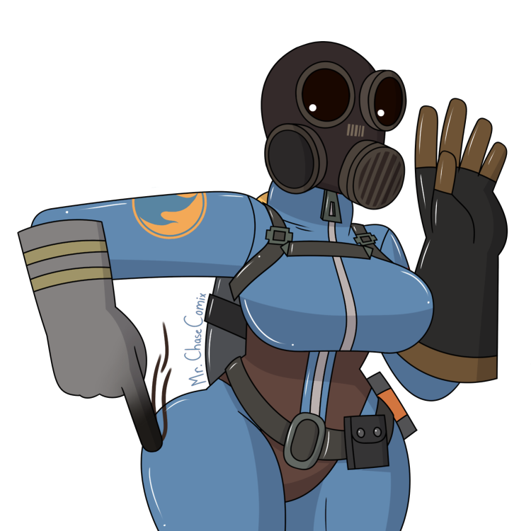 Tim Fortress 2 Pies Woman