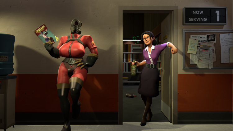 TF2 Fempyro 2 Electric