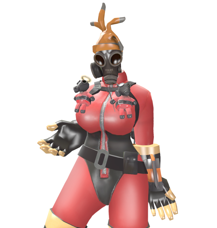 Team Fortress 2 Pyro woman