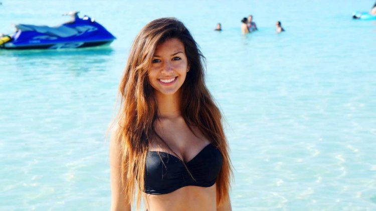 Wayne girl in a swimsuit