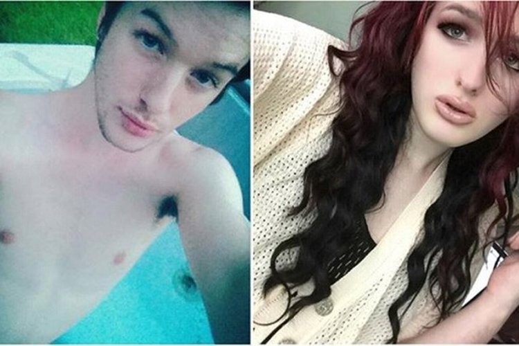 Cute transgenders before and after
