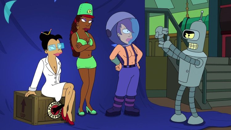 Futurama Amy Wong and Turanga Lila Rule34