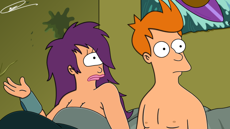 Futurama Lila and Fry