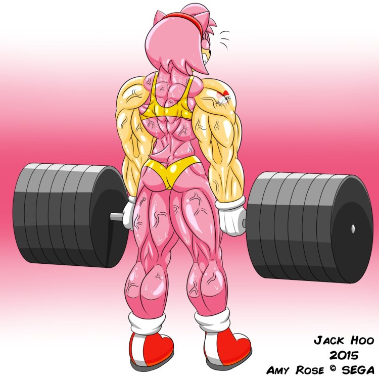 Amy Rose Muscle Growth