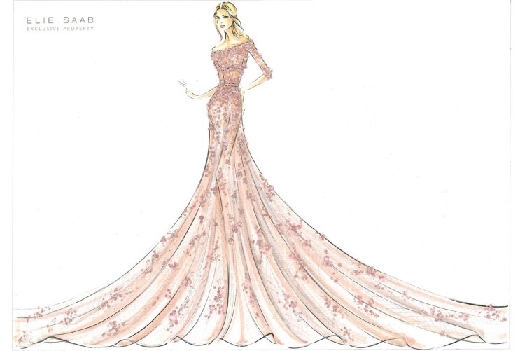 Dress drawing