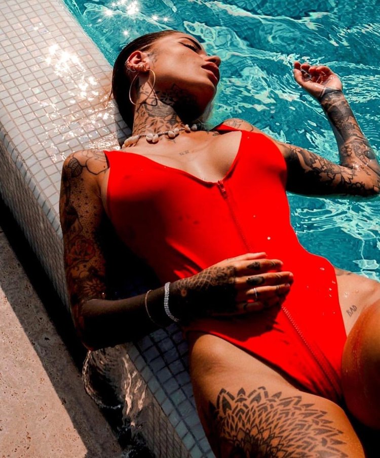 Zoe Christopholi on a yacht