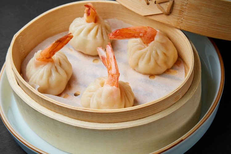 Xiao Long bao shrimp