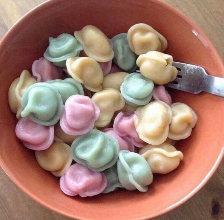 Color dumplings