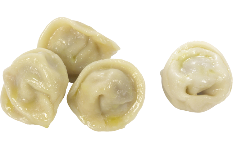 Dumplings on a transparent background