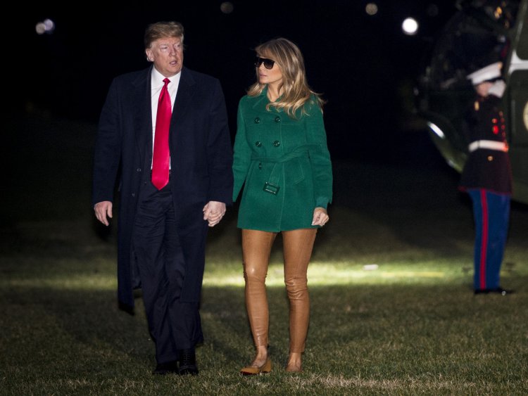 Melania Trump and Ivanka Trump legs