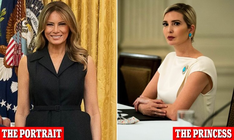 Melania Trump and Ivanka Trump