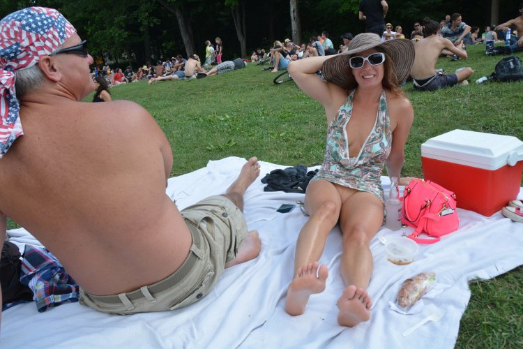 Women Going Commando