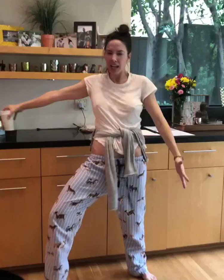 Whitney Cumming in heels