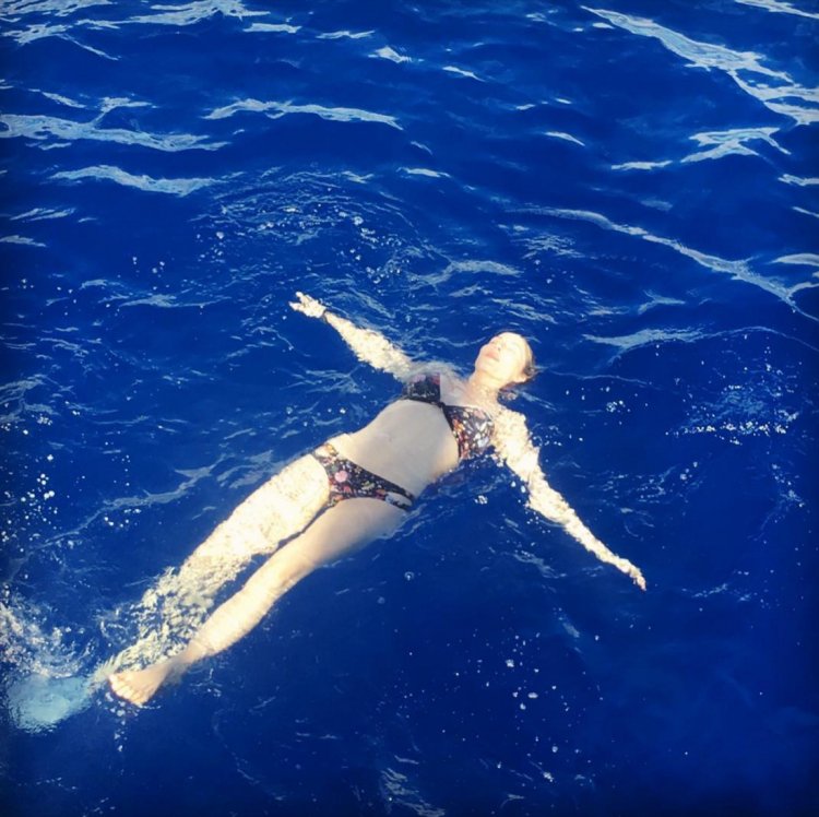 Whitney Nilsen in a bikini