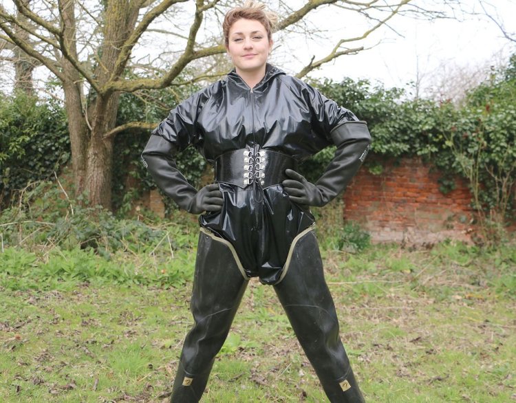 Women Rubber Waders Mud