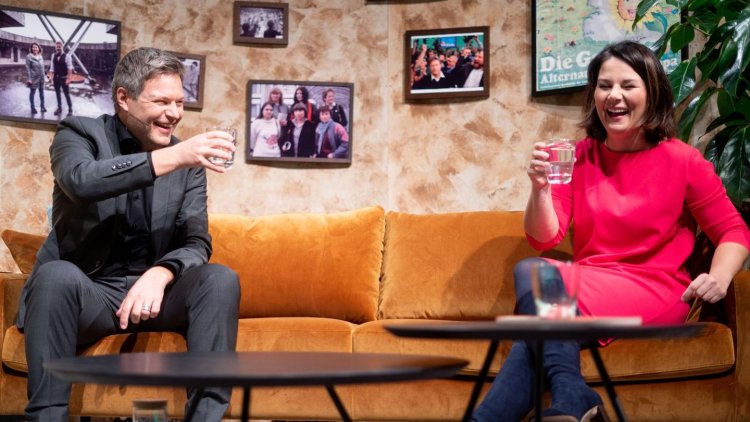 Annalena Bergok and Robert Habek