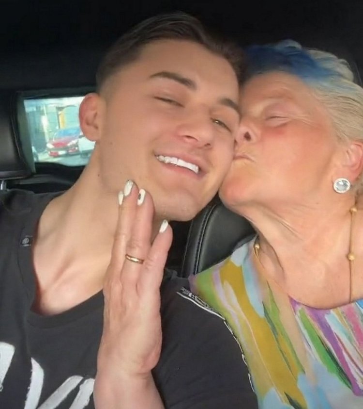 19 year old Giuseppe and 76 year old