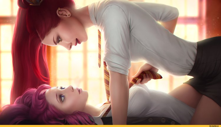 Lol Jinx and Katarina