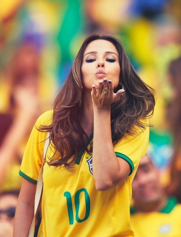 Brazilian fan 2002