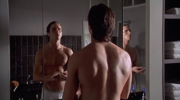 Christian Bale American psychopath torsos