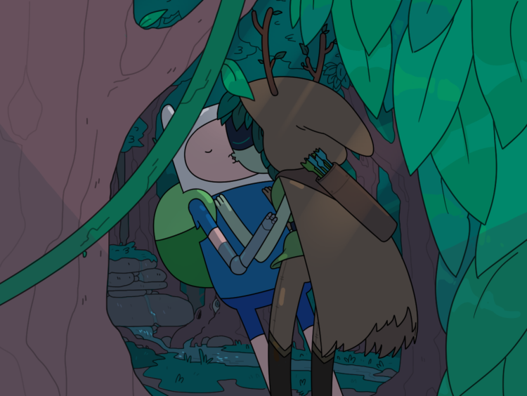 Adventure Time Finn and Sorcerer Hunter